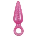 Brokatowy korek analny Starlight Gems Booty Pops Medium (2 kolory)