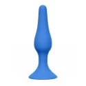 Slim Anal Plug Medium Blue