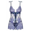 Flowlace babydoll niebieska s/m