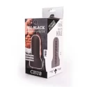 All black - real skin touch masturbator - chub
