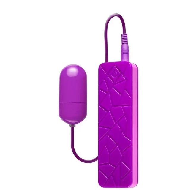 VIBRATING MINI BULLET 10FUNCTIONS PURPLE