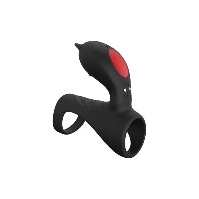 RINGS OF LOVE PLEASURE CAGE BLACK