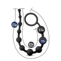 PERFORMANCE SILICONE ANAL BEADS BLACK