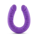 RUSE 18INCH SLIM DOUBLE DONG HOT PINK