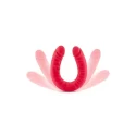 RUSE 18INCH SLIM DOUBLE DONG HOT PINK