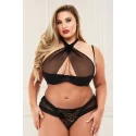CRISS CROSS BIKINI SET BLACK, Q