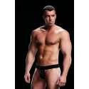 LOW-RISE THONG-BLACK, L/XL