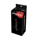 MAI No.56 VIBRATING ANAL PLUG BLACK