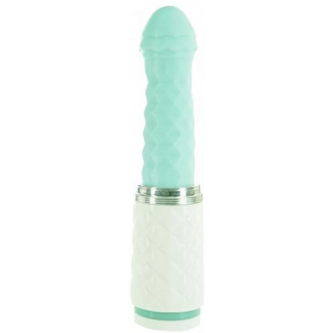 Feisty Thrusting Vibrator - Teal