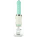 Feisty Thrusting Vibrator - Teal