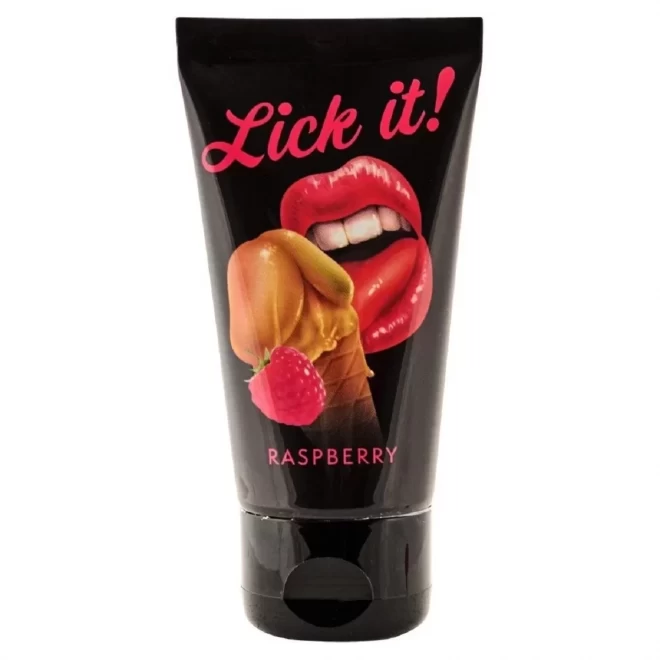 Żel o smaku malinowym Lick-It