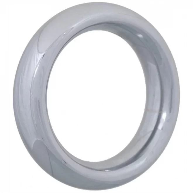 Chromowany pierścień na penisa Chrome Donut Ring 45 mm
