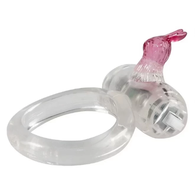 Pierścień na penisa z wibracjami Little Rabbit