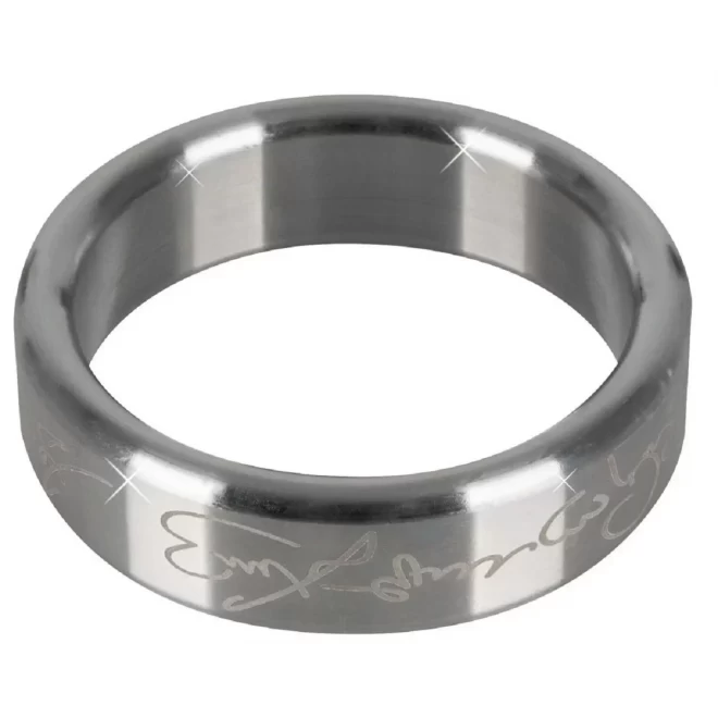 Metalowy pierścień na penisa Steel M