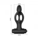 MR PLAY - SILICONE VIBRATING ANAL PLUG