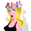 Bachelorette Party Favors Light Up Pecker Veil