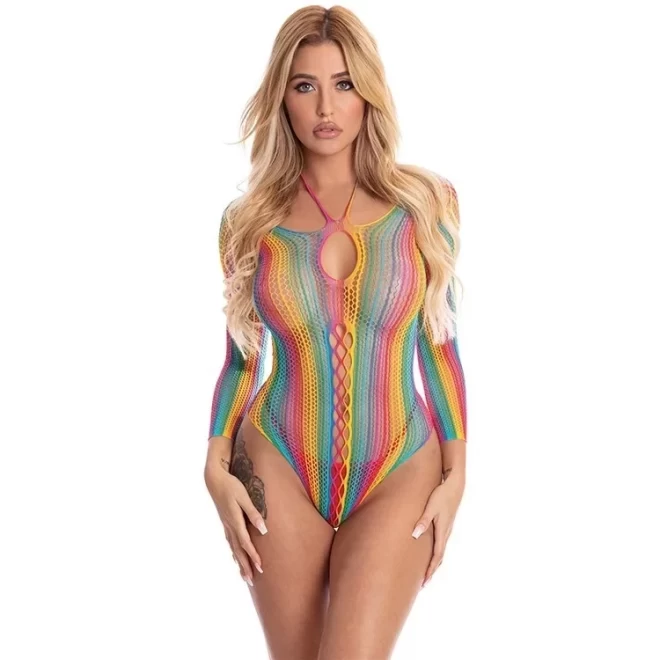 MORE COLOR LONG SLEEVE BODYSUIT, OS