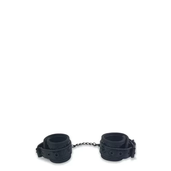 BTB FETISH WRISTS CUFFS BLACK