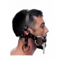 Steed silicone bit and bridle head harness