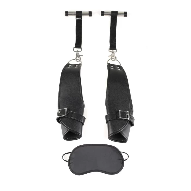 Uprząż przypinana do drzwi Fetish Fantasy Deluxe Door Cuffs