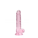 7" / 18 cm realistic dildo with balls