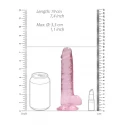 7" / 18 cm realistic dildo with balls