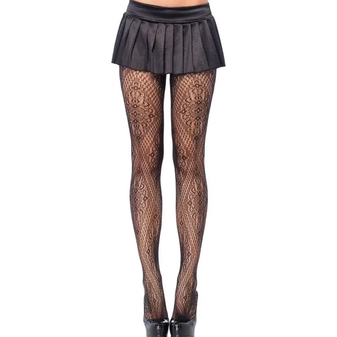 Wzorzyste rajstopy Florentine Lace Pantyhose