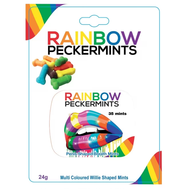 Rainbow peckermints