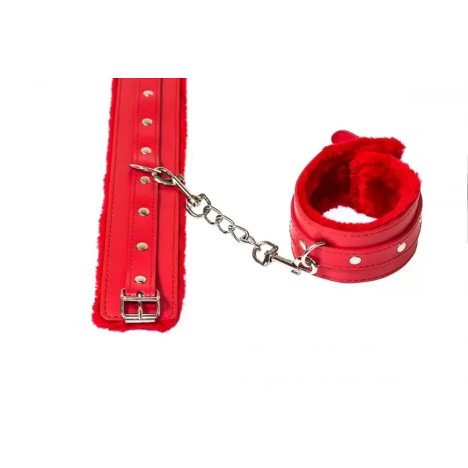 Ankle cuffs Party Hard Eternity Red