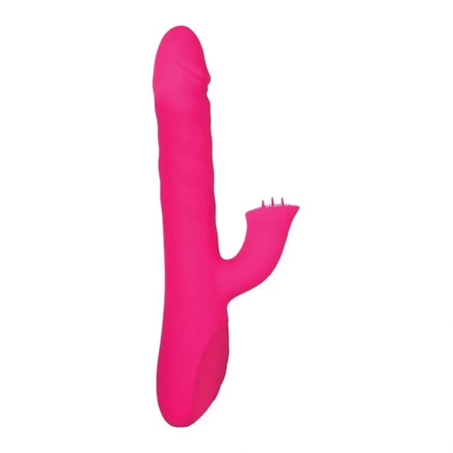 EVES ROTATING RABBIT FLICKER PINK