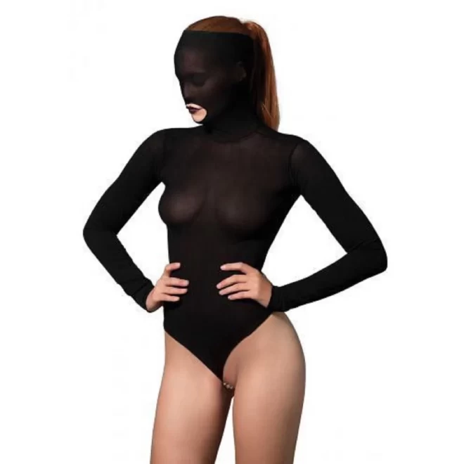 Oryginalne body z maską Masked Teddy G-String