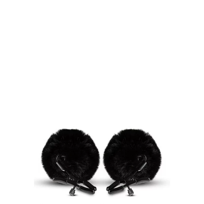 NOIR POM ADJUSTABLE NIPPLE CLAMPS BLACK