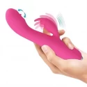 Pretty Love Rachel licking Vibrator Magenta