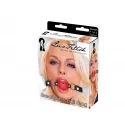 LUX FETISH Breathable Ball Gag red