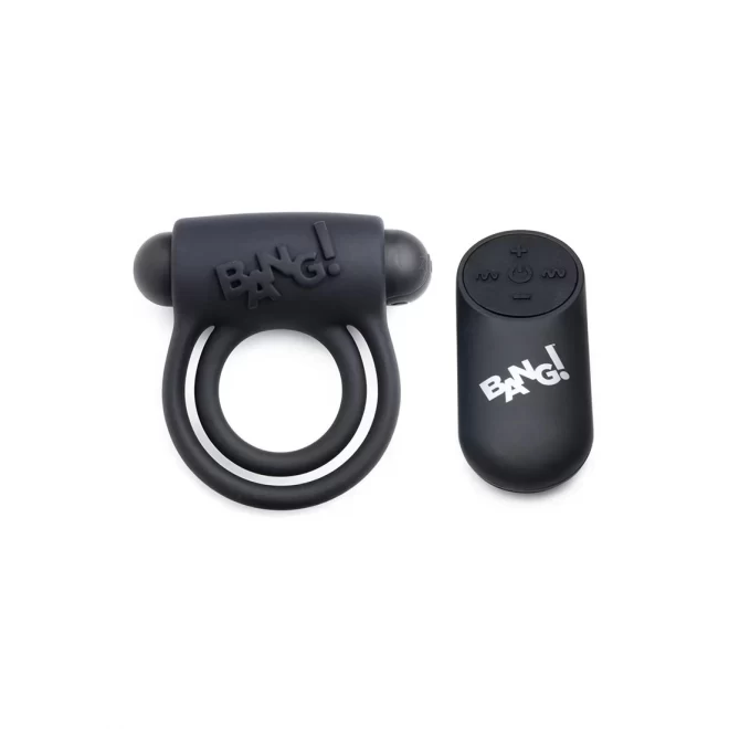 Silicone cock ring & bullet with remote control