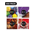 Mixed flavoured condoms