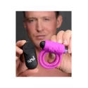 Silicone cock ring & bullet with remote control