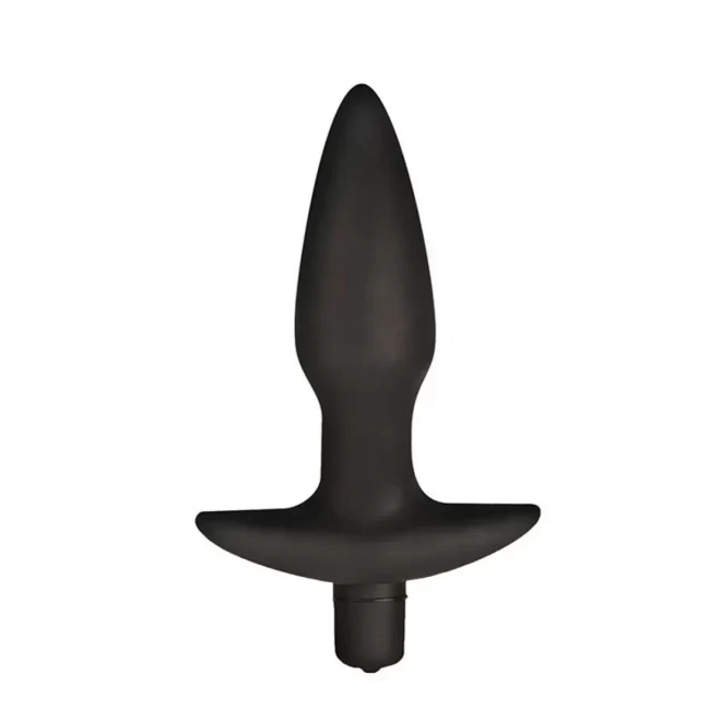 MAI No.55 VIBRATING ANAL PLUG BLACK