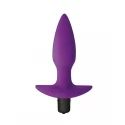 MAI No.55 VIBRATING ANAL PLUG BLACK