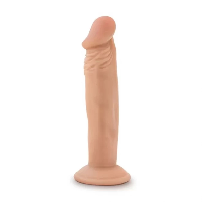 DR. SKIN DR SMALL 6INCH DILDO VANILLA