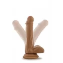 SILICONE WILLYS 6INCH DILDO WITH BALLS
