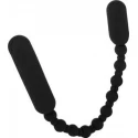 Booty Beads Vibrating Anal Beads - Black