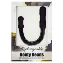 Booty Beads Vibrating Anal Beads - Black
