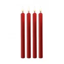 Teasing wax candles large - parafin - 4-pack
