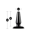 ANAL ADVENTURES BASIC PLUG KIT BLACK