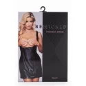Miranda Wetlook Dress - Black