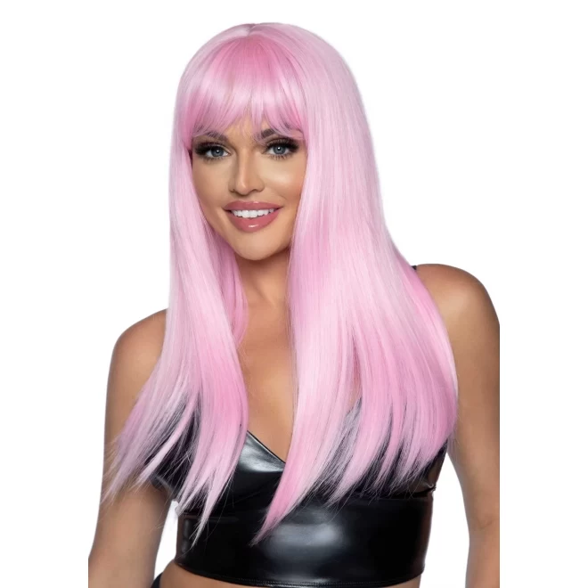 Peruka Long straight bang wig