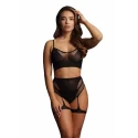 2pc bra set with garters