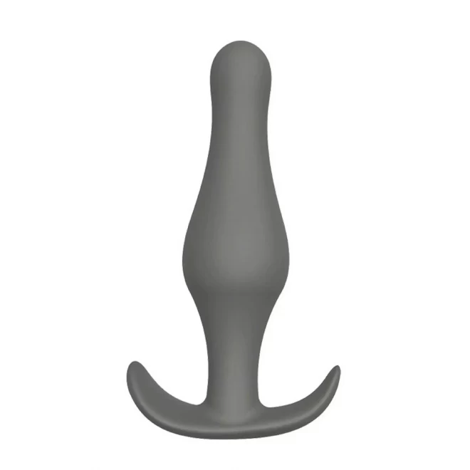CHEEKY LOVE GREY PLUG WITH T-HANDLE