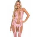 FAKE NEWS BODYSTOCKING PINK, OS